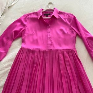 Knee length pleated skirt dress (worn once)